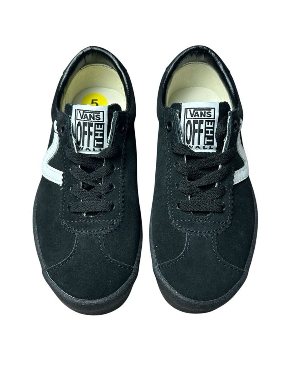 Vans Sport Low Black Sneakers Casual Skate Shoes Unisex NWOB